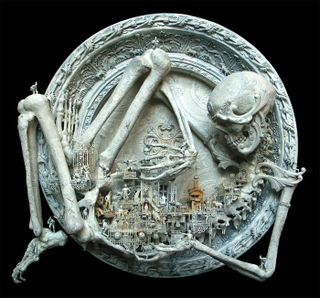 Illustration for article titled Apocalyptic Machine Scultpures are Wonderful in a Morbid, Sinister Sort of Way